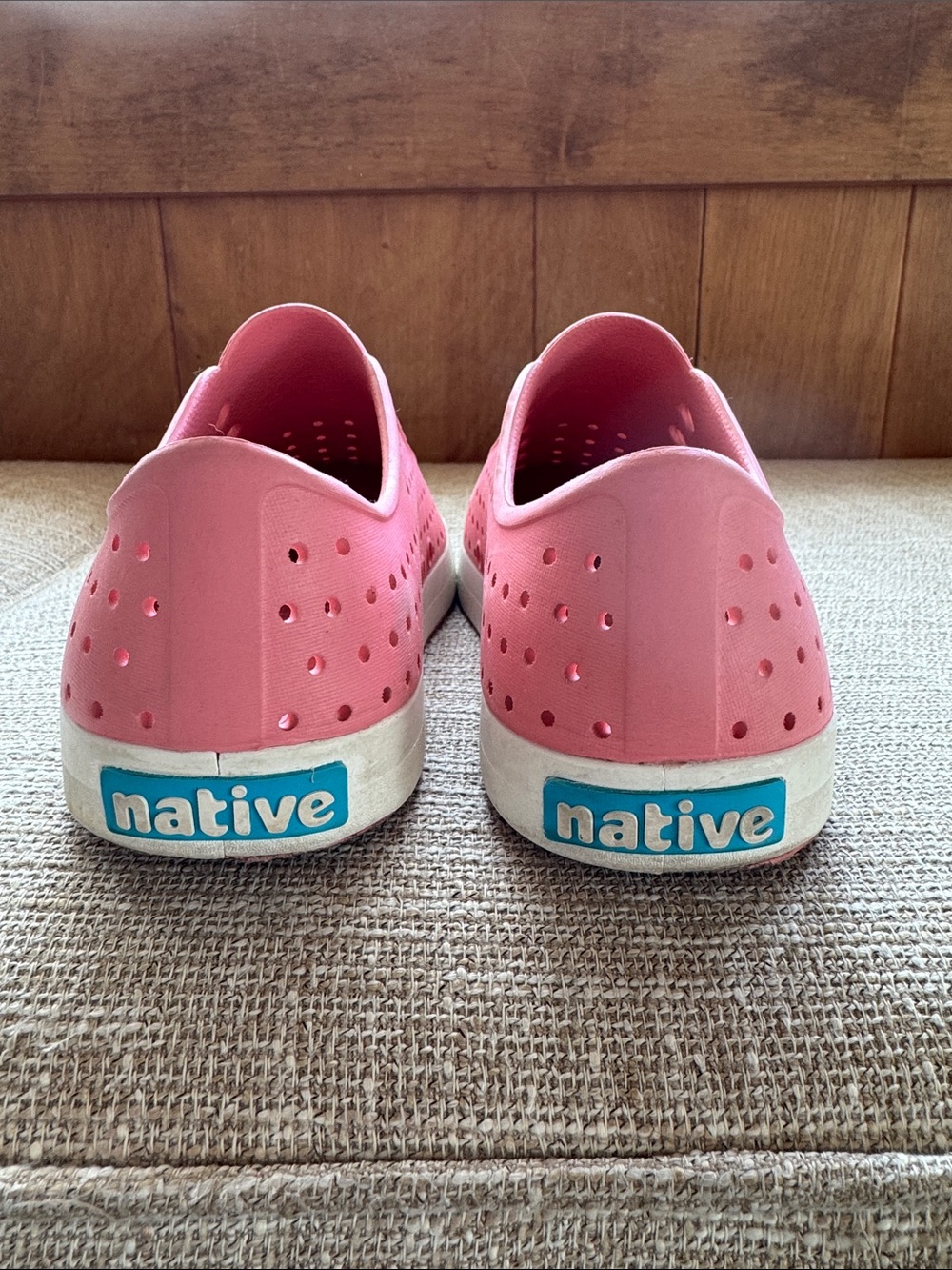 Native Shoes Jefferson Pink W9/M7 - Picture 2 of 6